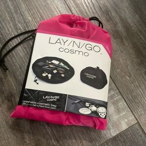 Lay/N/Go Pink Makeup Bag NEW